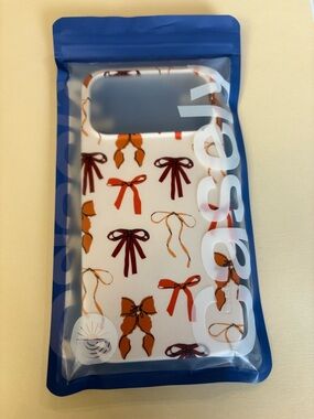 Casely Pumpkin Spice Bows Case for iPhone 17 Pro Max MagSafe Rigid